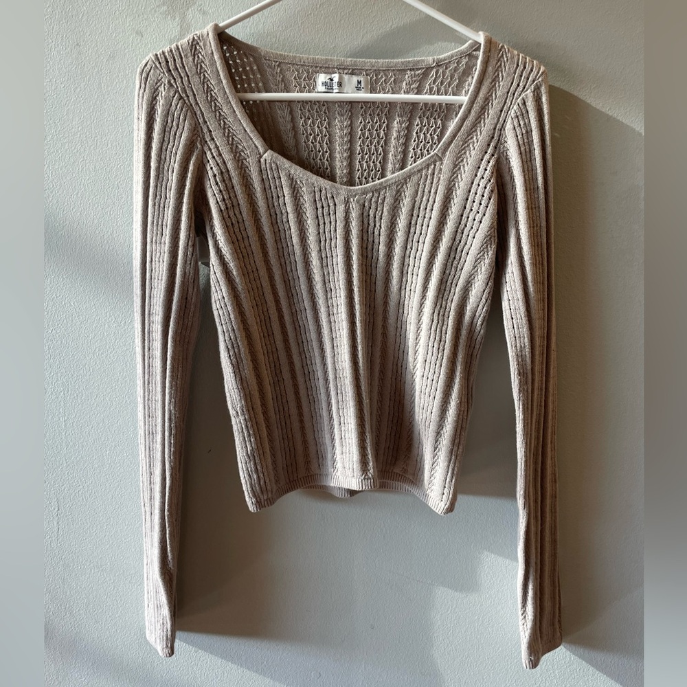 Square neck hollister top